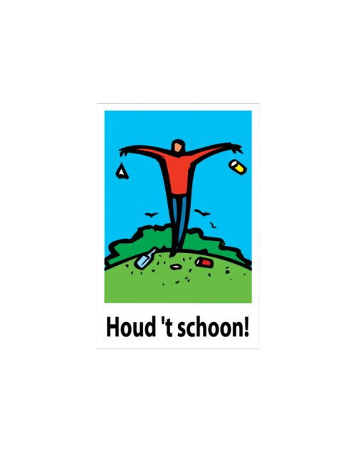 Buurtbord 3.05 houd 't schoon (Ovidius)