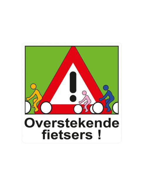 Buurtbord 4.07 Overstekende fietsers (Ovidius)