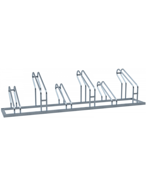 Fietsenrek laag-hoog THVZ voor 6 plaatsen