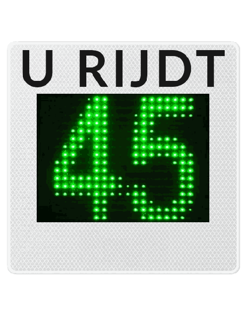 Snelheidsdisplay GR36CL compleet