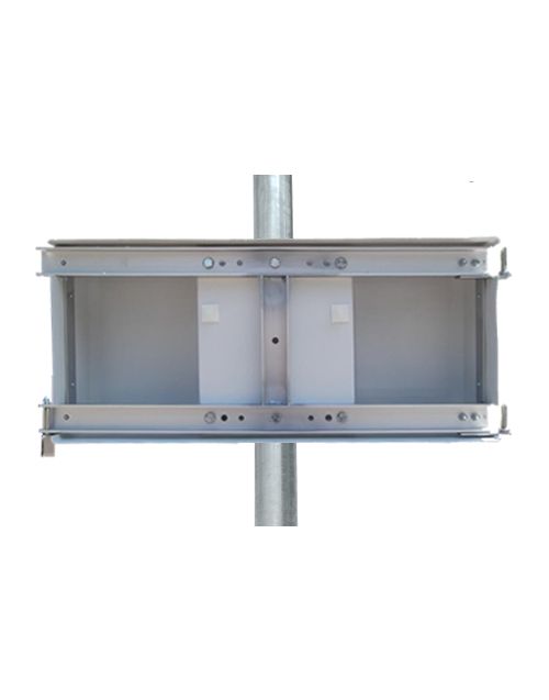 Variabele buisklem VG2L voor 2 accu's, steunbeugels