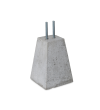 Betonpoer t.b.v. ECO-beugel 200x200x230x230mm hoogte 200mm