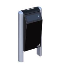 BIN 31/12 oudejaarssluiting, zwart met driekant 8mm slot