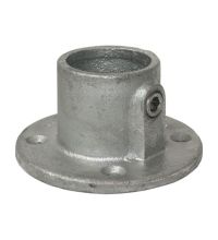 Tubeclamp type L131 plafondbevestiging rond t.b.v. Ø 48mm,D