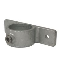 Tubeclamp type L198D klem plaatmontage dubbel t.b.v. Ø 48mm