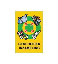 Buurtbord 8.03 gescheiden inzameling (Ovidius)