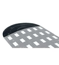 BIG RAMP 7®, hoeksegment zwart, 480x900x70mm