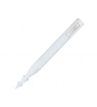 Harpoenpaal met 1 witte prisma reflector 115mm x 1200mm