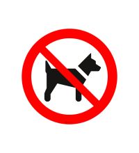 ISO P021 Dieren verboden