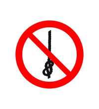 ISO P030 Verboden om knopen te maken
