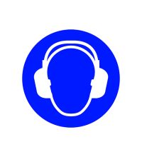 ISO M003 Gehoorbescherming verplicht