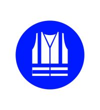 ISO M015 Veiligheidsjas met verhoogde zichtbaarheid verplicht