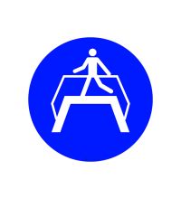 ISO M023 Oversteekplaats gebruiken