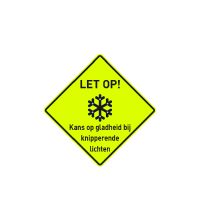 Ice Guardian LET OP! Fluor 500 x 500mm , Ultimate Signing (10 jaar) Fluor