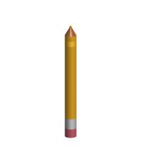 Pierre Pencil© Attentiepaal 3275mm diam 323mm, RAL1023 geel