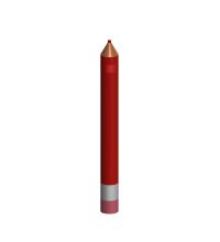 Pierre Pencil© Attentiepaal 2275mm diam 323mm, RAL3020 rood
