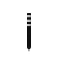 Pole Cone H=800mm ø80mm zwart/wit, NS anker