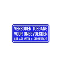 VT02 Verboden toegang voor onbevoegden