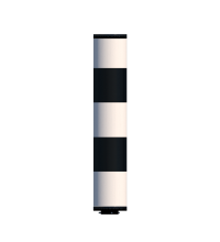Verkeerszuilkoker BB21 aluminium