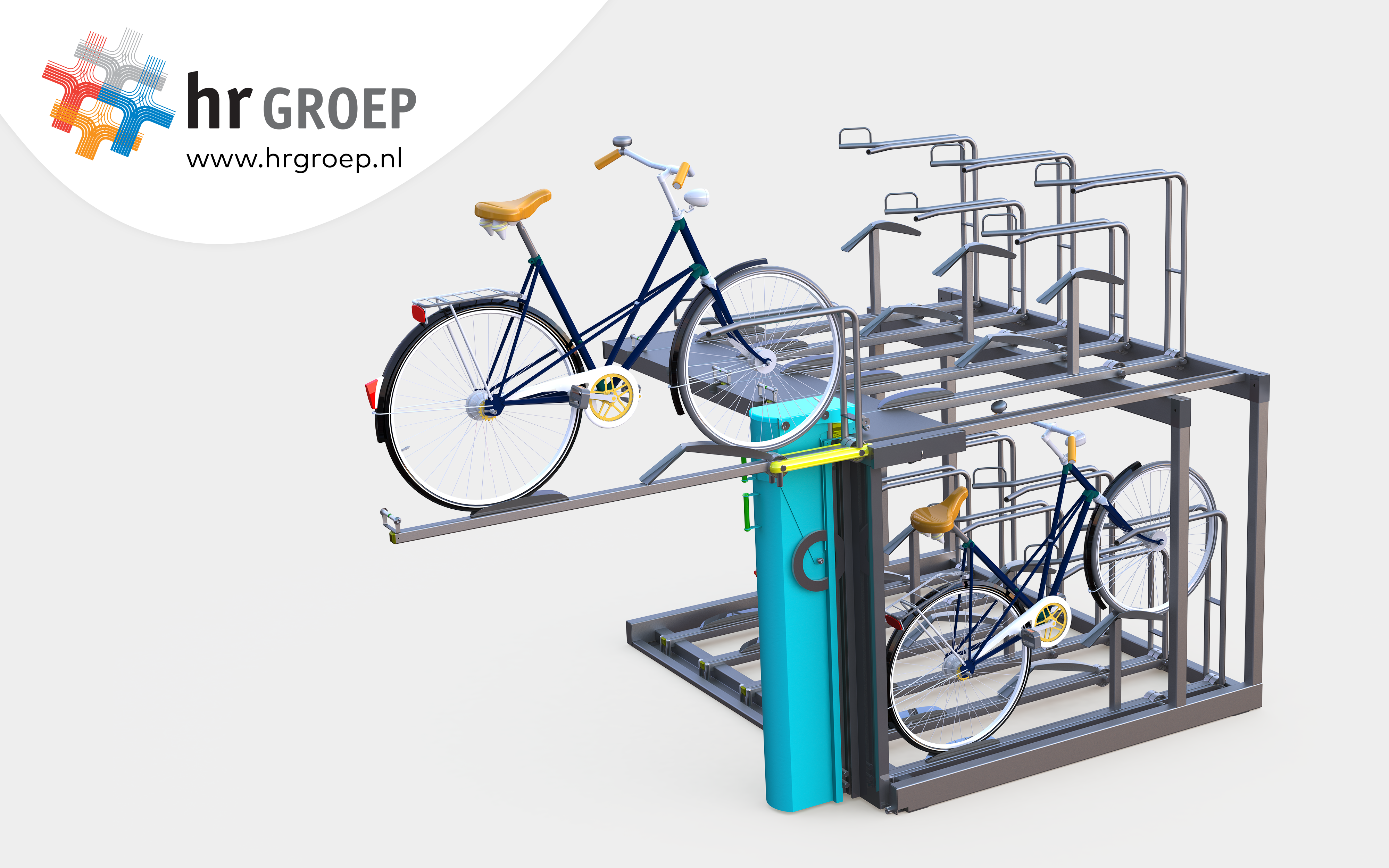 De MB Air tilt fietsparkeren (letterlijk) naar een hoger niveau