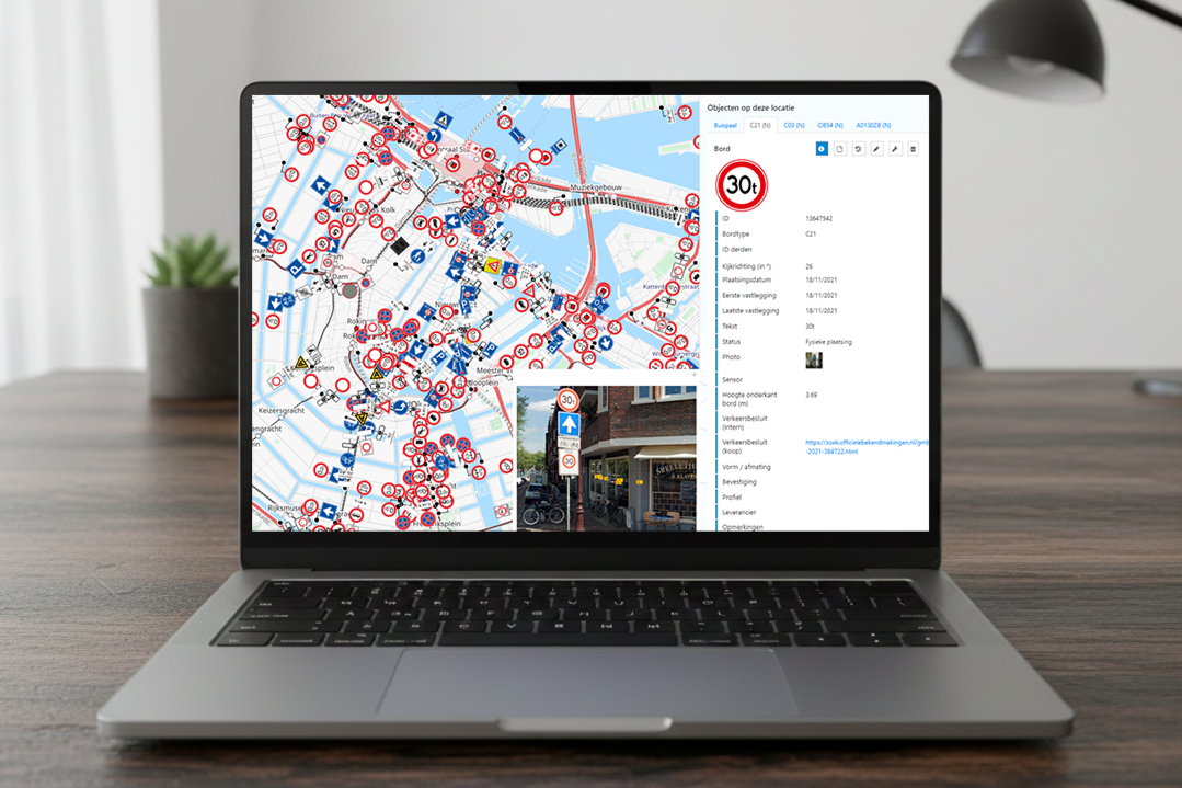 Verkeersbordenbeheer: buiten en digitaal op orde