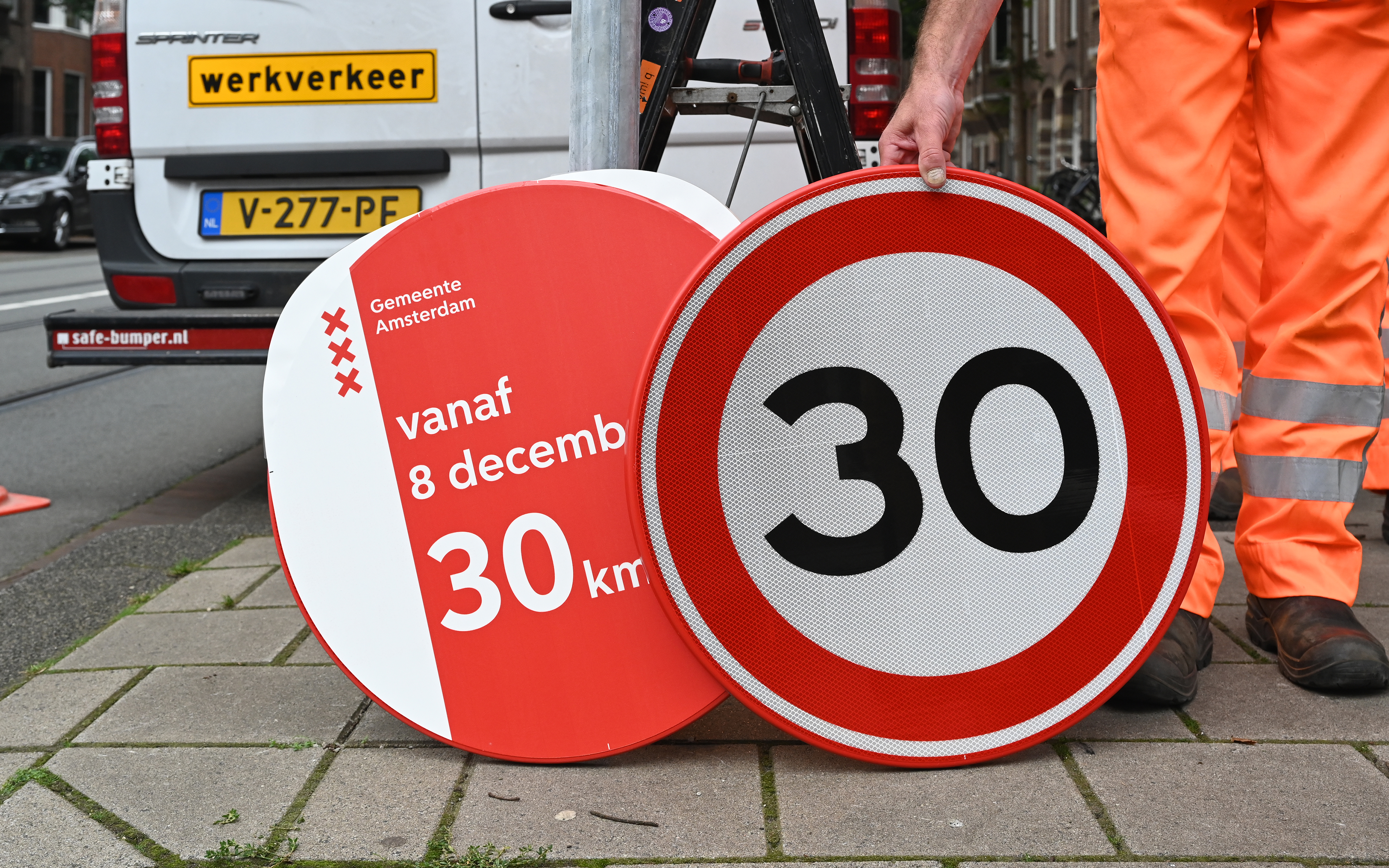 Een jaar 30 km/u in Amsterdam: langzamer en veiliger