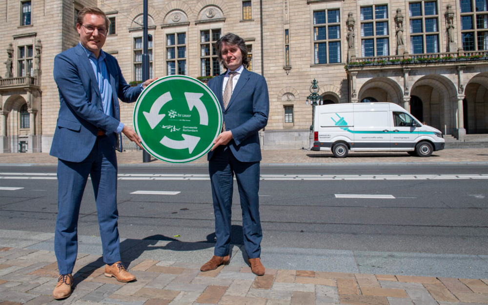 Verkeersborden krijgen een tweede leven