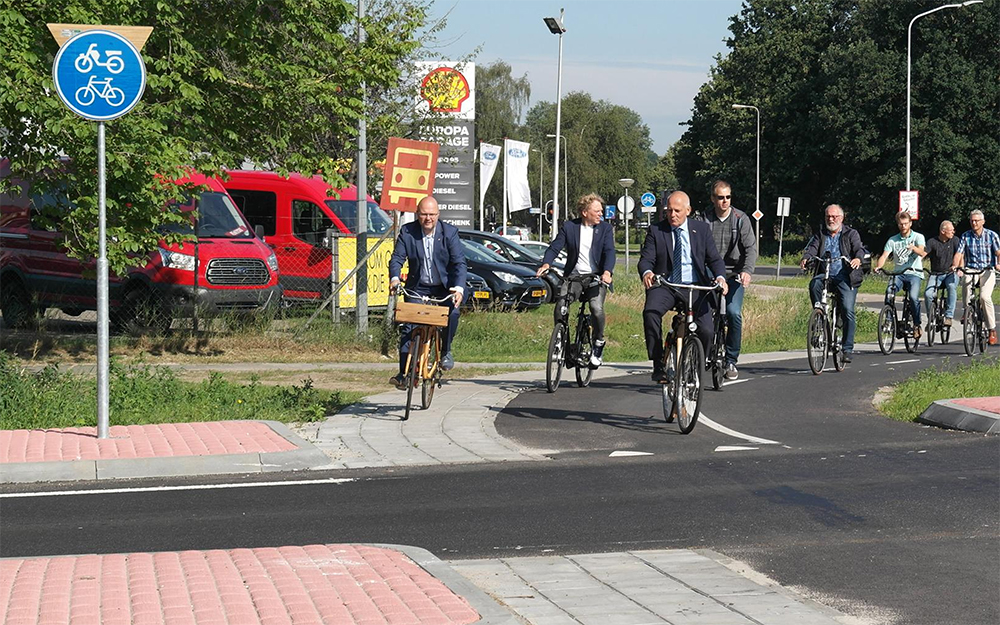 Allereerste bamboe bord geplaatst in Coevorden