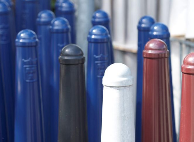 Amsterdammertjes in verschillende kleuren uit het assortiment van HR Groep Streetcare